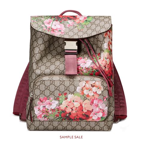 gucci blooms backpack.